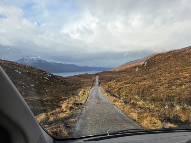 Road to Scorraig peninsula